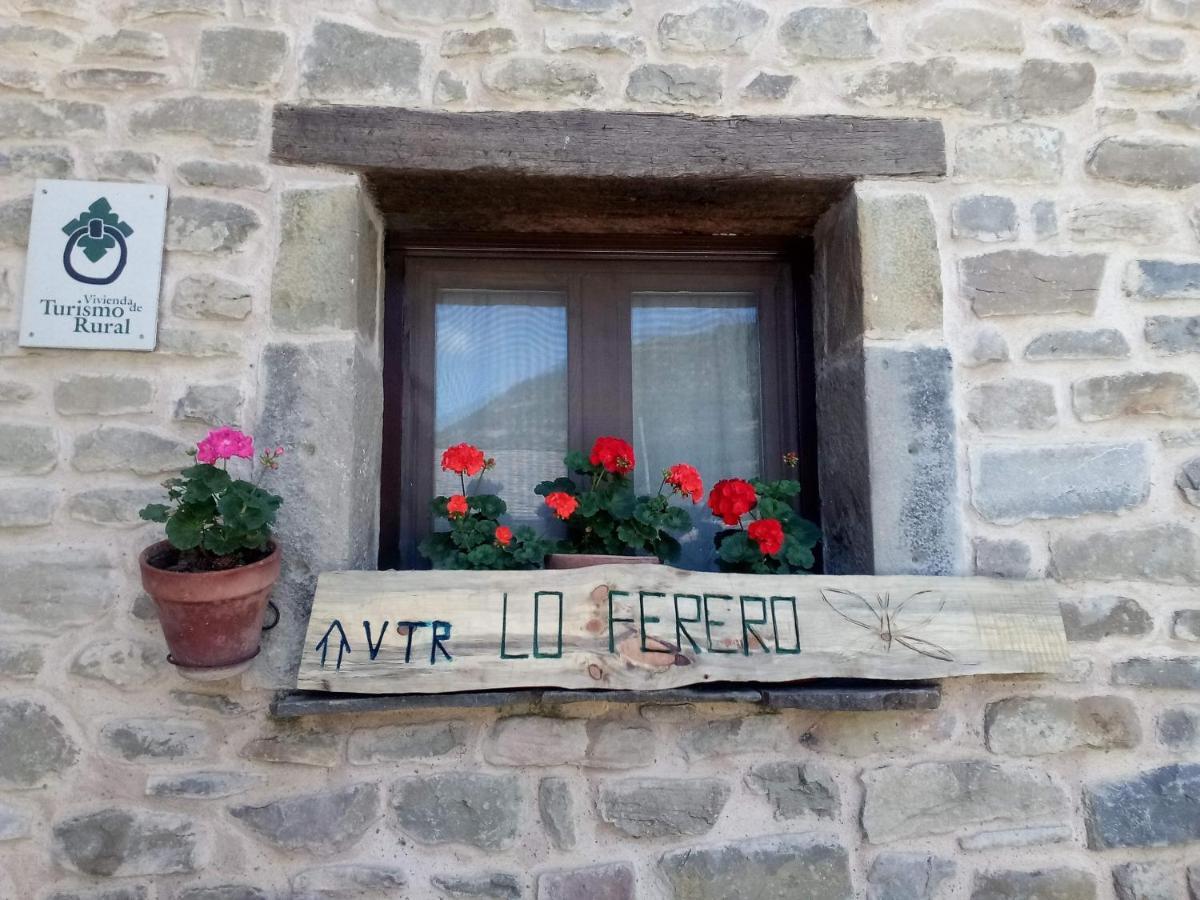 Casa Rural Lo Ferrero Belsué Exterior photo